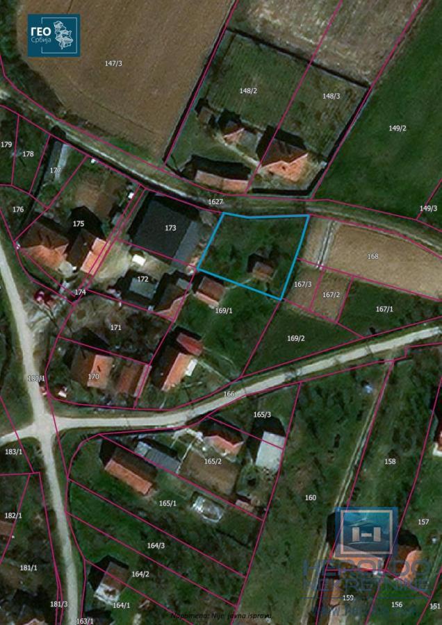 Prodaja, zemljište, 600m2, Voljavče, Jagodina Prodaja, zemljište, 600m2, Voljavče, Jagodina