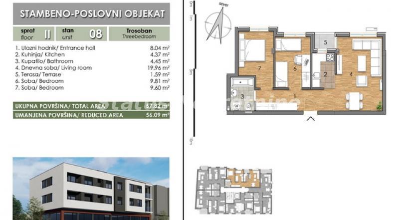 Prodaja, trosoban stan, 58m2, Futog, Novi Sad, Novi Sad Prodaja, trosoban stan, 58m2, Futog, Novi Sad, Novi Sad