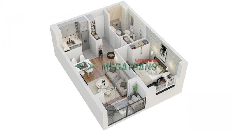 Prodaja, dvosoban stan, 37m2, Novo naselje, Novi Sad Prodaja, dvosoban stan, 37m2, Novo naselje, Novi Sad