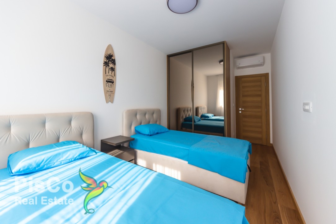 Izdavanje, dvosoban stan, 71m2, New City, Podgorica