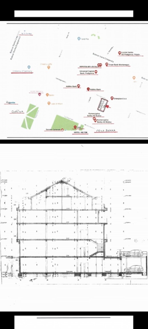Prodaja,  kuća, 750m2, Centar, Podgorica