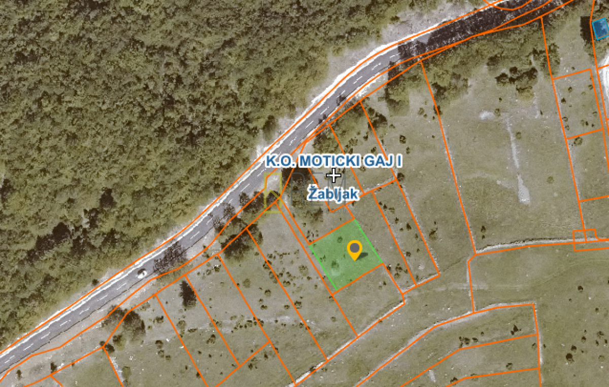 Prodaja, zemljište, 500m2, Motički gaj, Žabljak Prodaja, zemljište, 500m2, Motički gaj, Žabljak